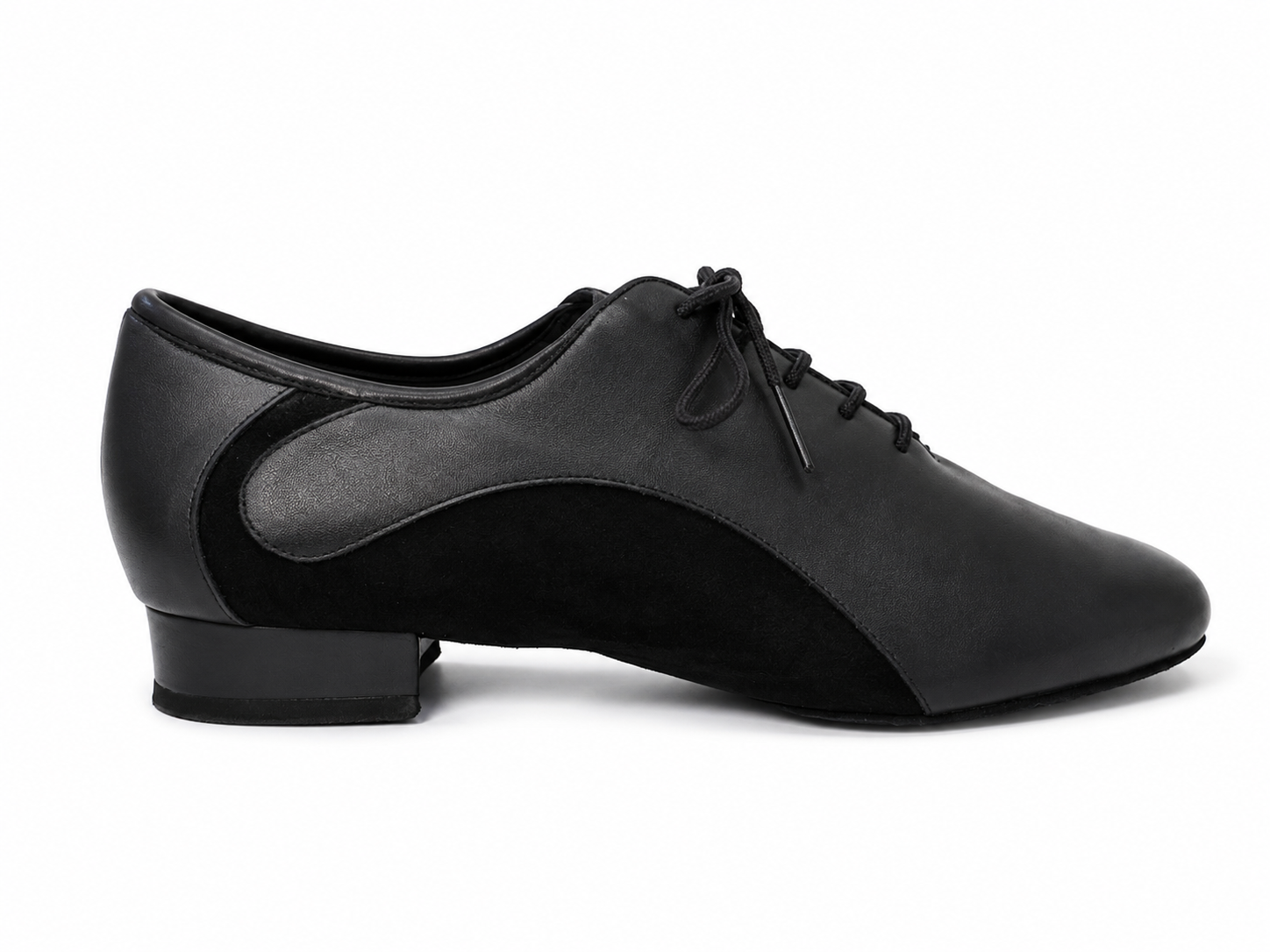 Contour - Schwarz Leder & Wildleder 2,5 cm