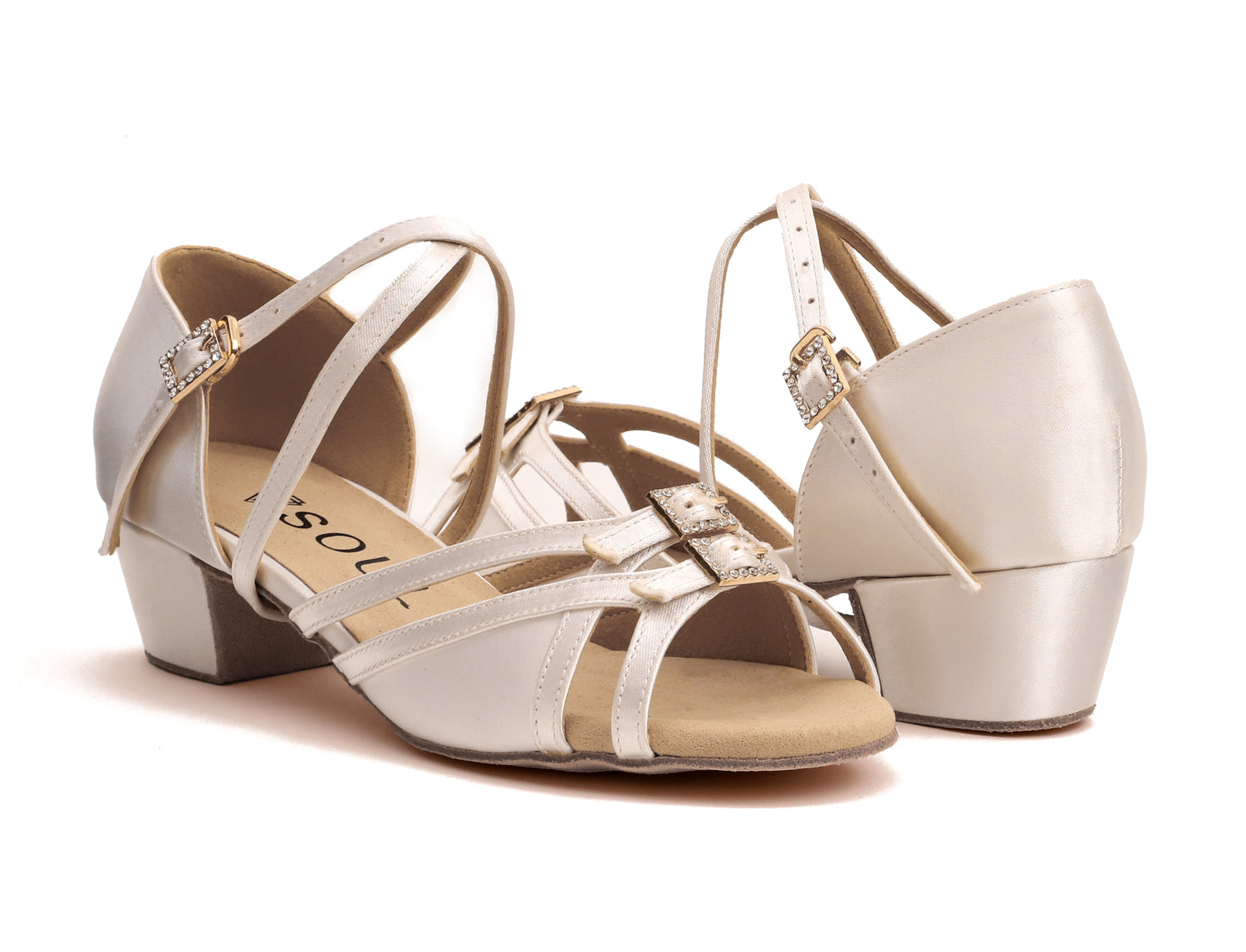 Zephyra - Weiß Satin 3,5 cm