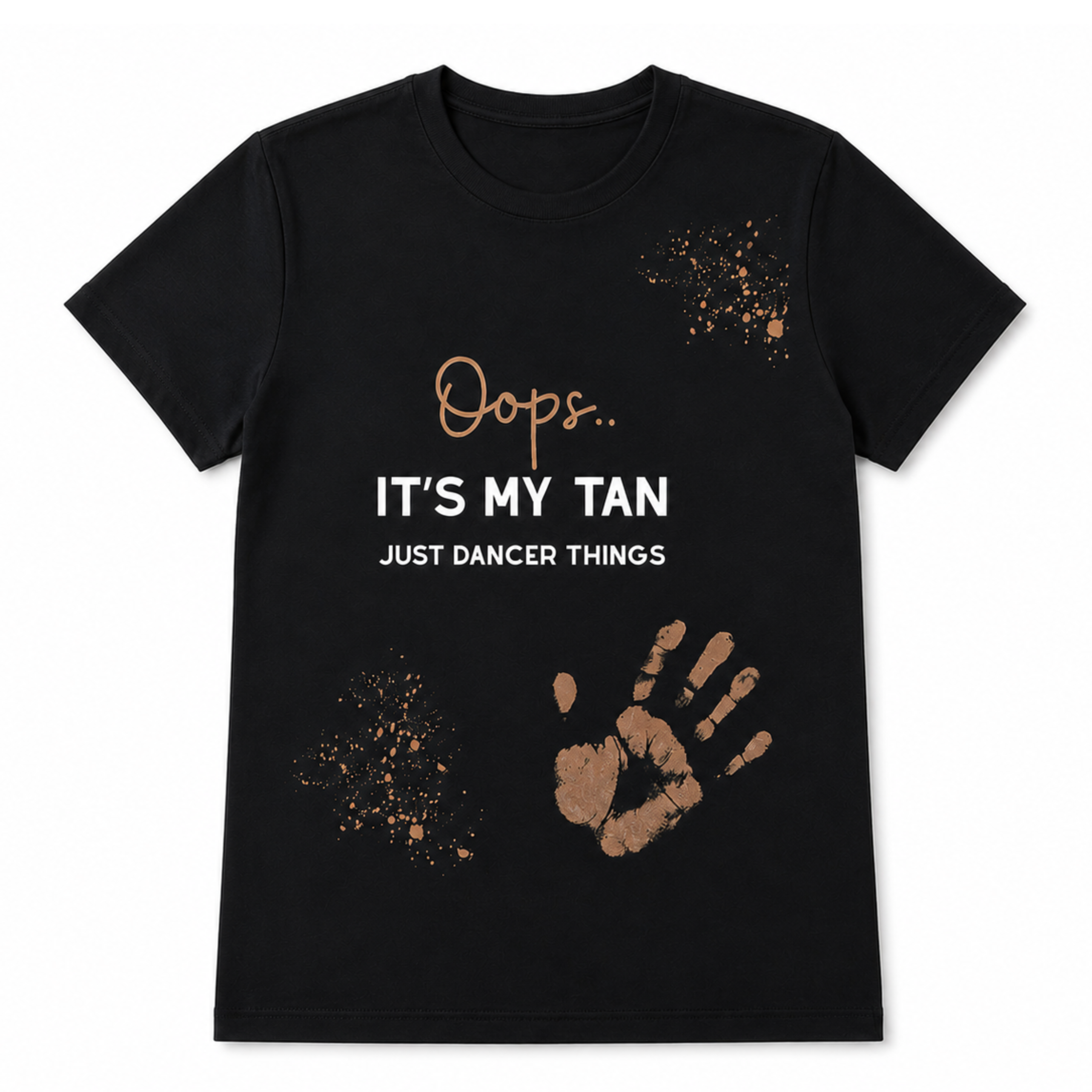T-Shirt – Oops Tan