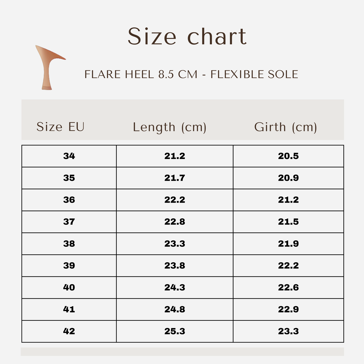 Kantara - Schwarz Mikrofaser 8,5 cm Flare