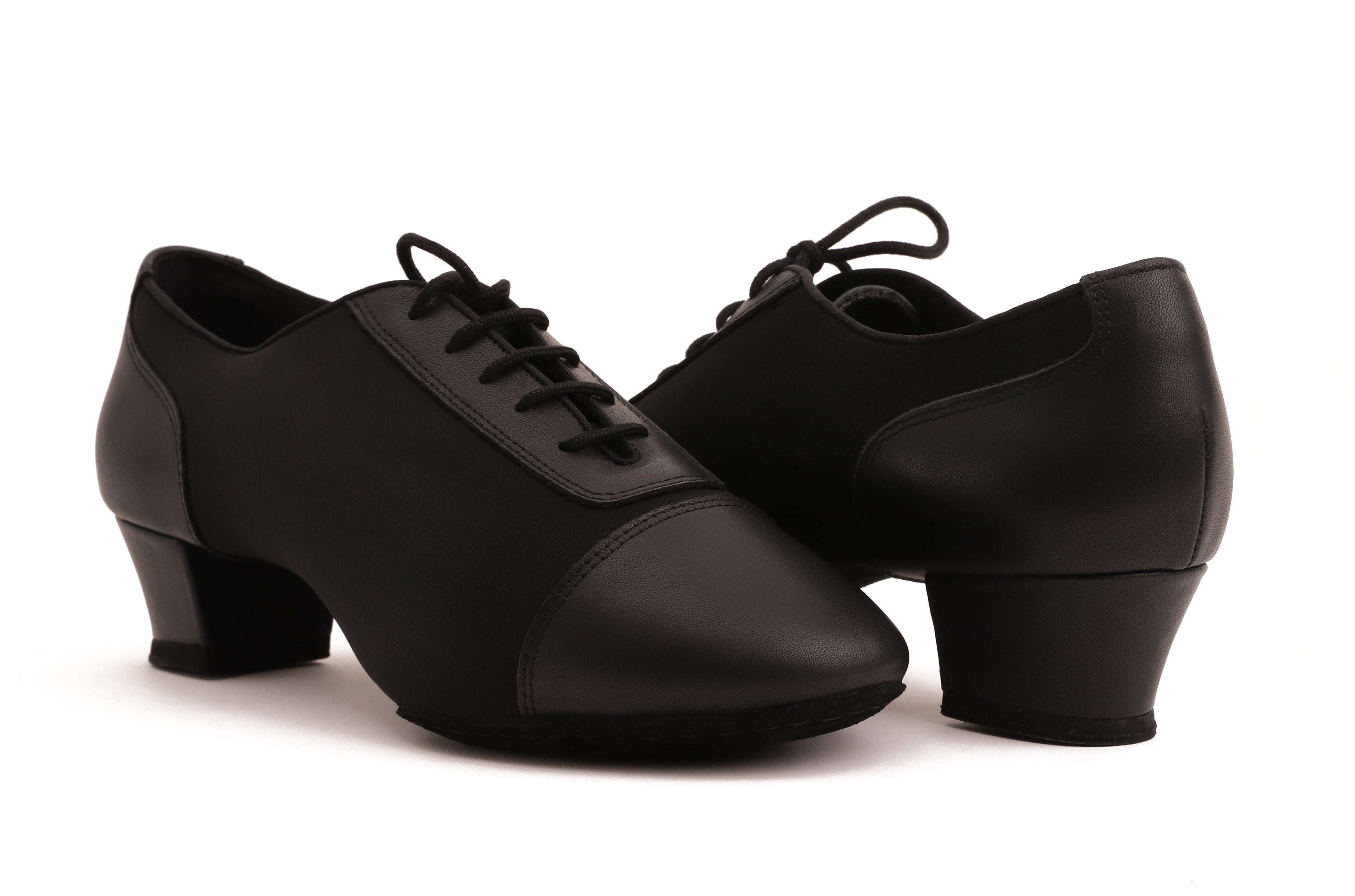 Fusion - Schwarz Neopren & Leder 4,5 cm