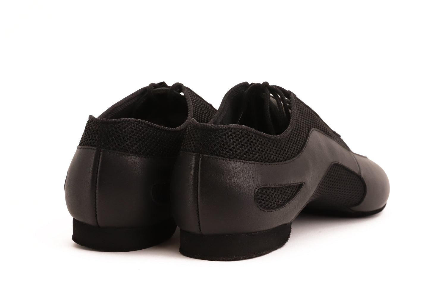 Jazz - Schwarz Air Mesh & Leder 1 cm