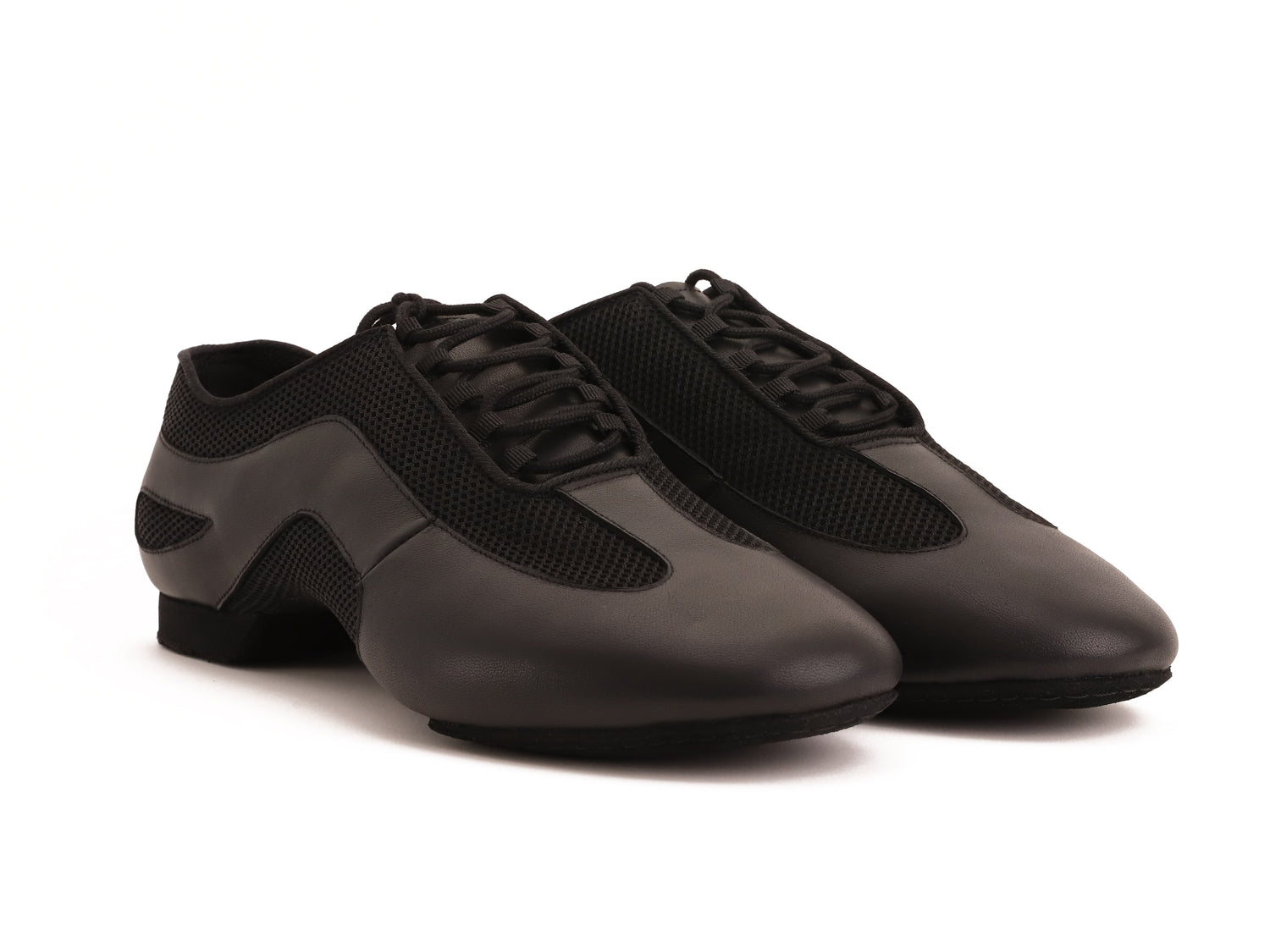 Jazz - Schwarz Air Mesh & Leder 1 cm