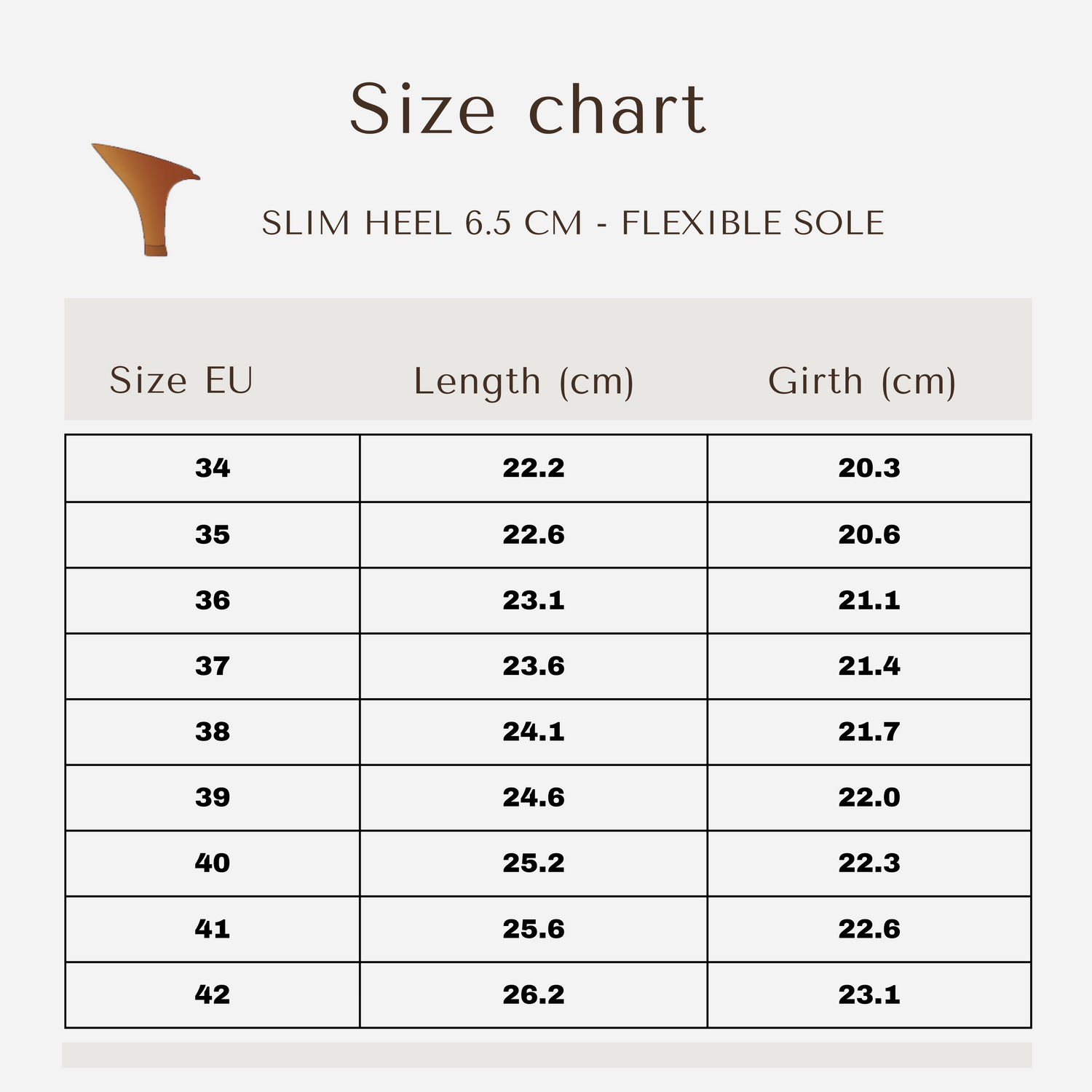 Sahara - Tan Satin 6,5 cm Slim