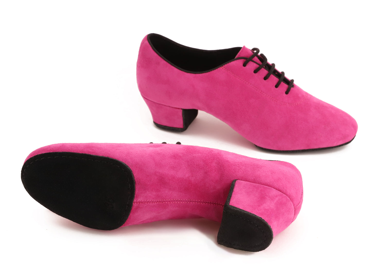 Vanilla - Fuchsia Wildleder 4 cm