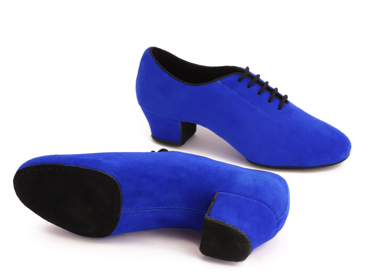Vanilla - Electric Blue Wildleder 4 cm