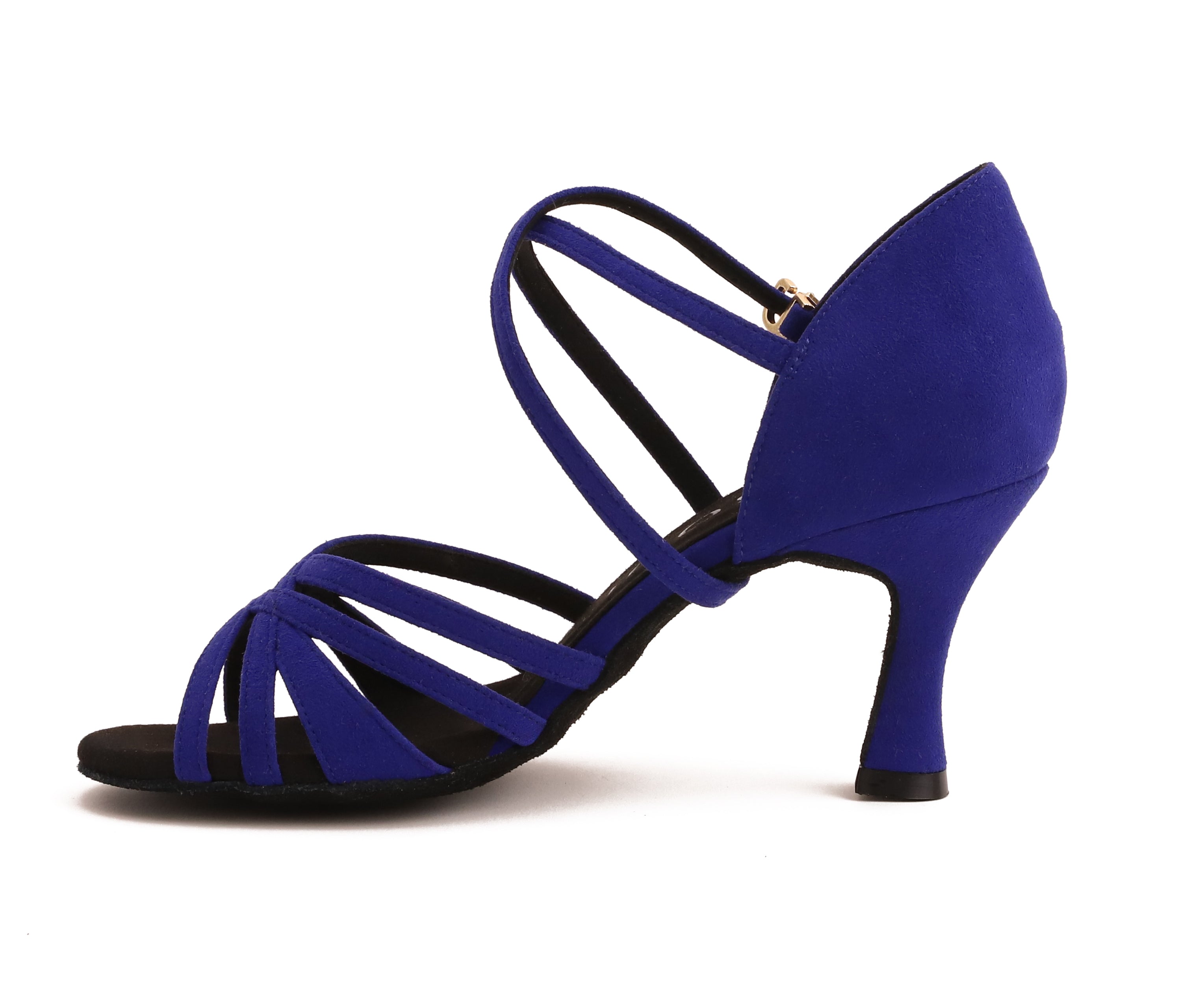 Stella - Blue Microfiber 7.5 cm Flare