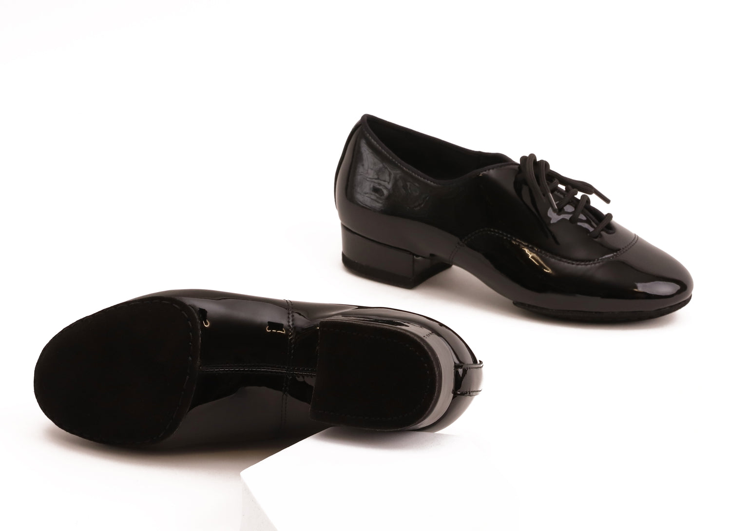 Eclipse Mini - Schwarz Patentleder 2,5 cm