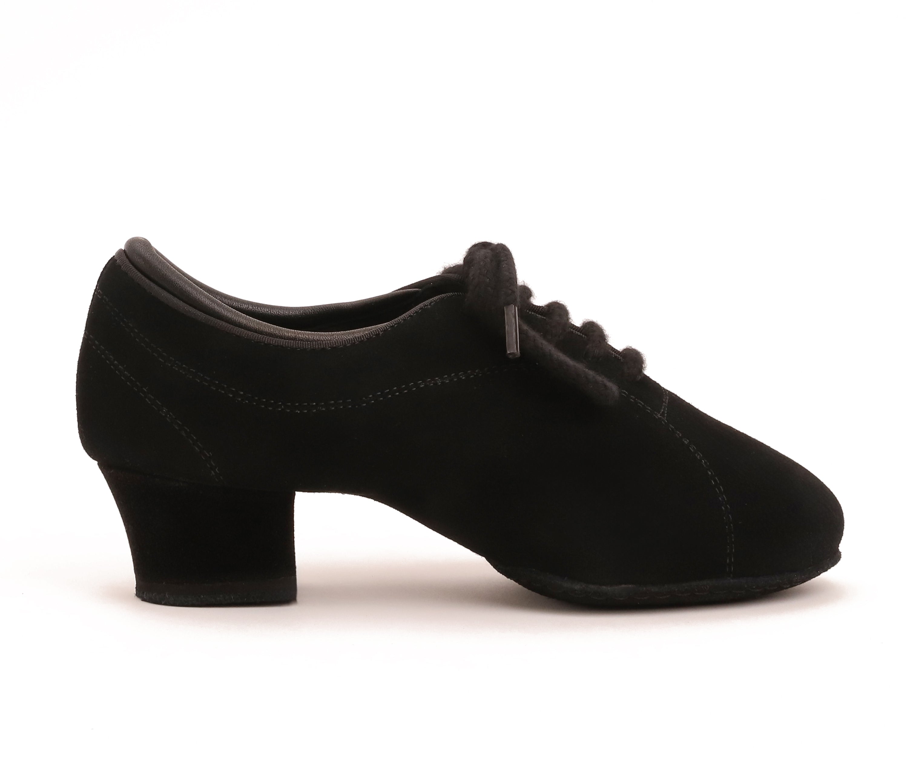 Genesis Mini - Schwarz Wildleder 4 cm