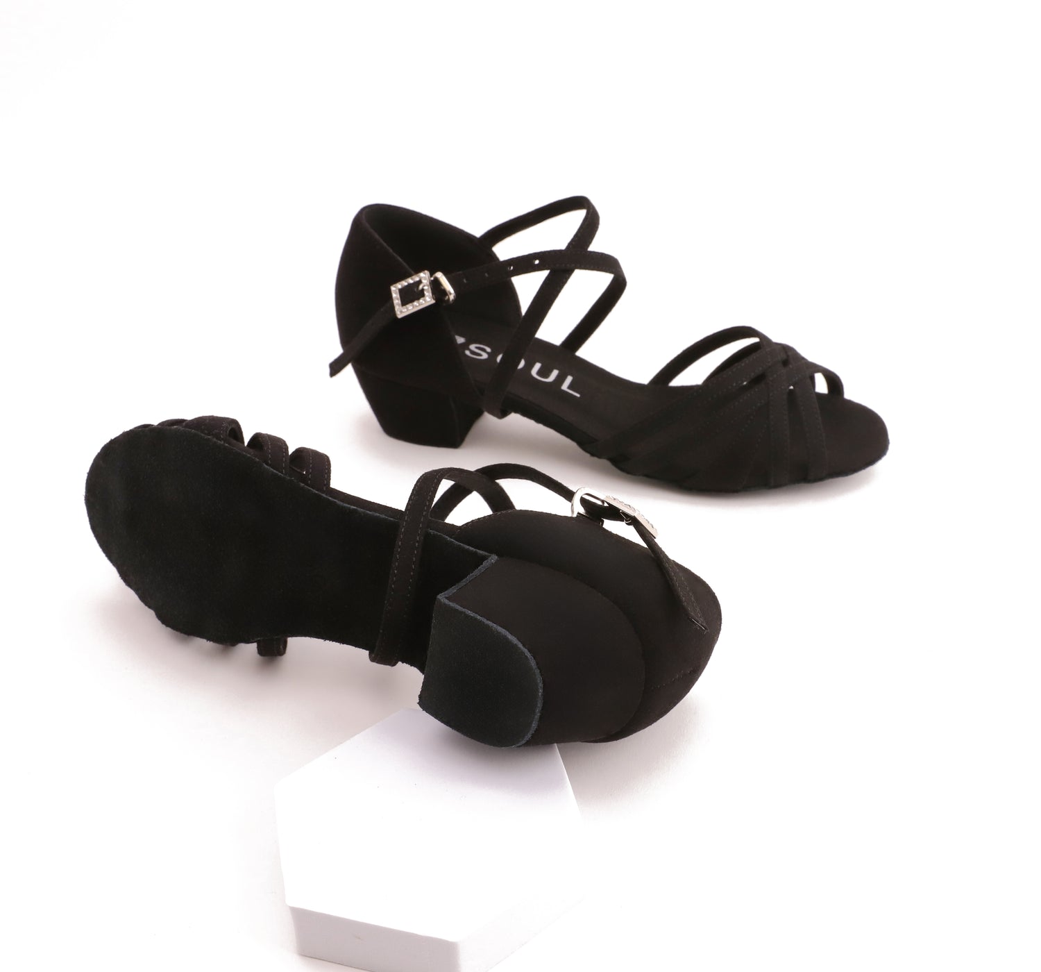 Stella - Schwarz Mikrofaser 3,5 cm