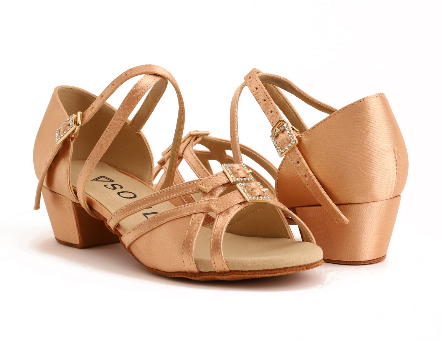 Zephyra - Champagne Satin 3,5 cm