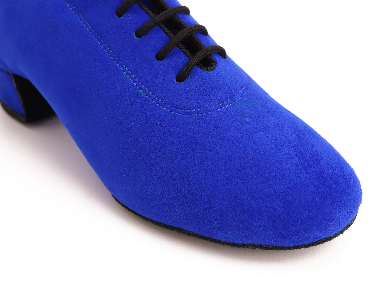 Vanilla - Electric Blue Wildleder 4 cm