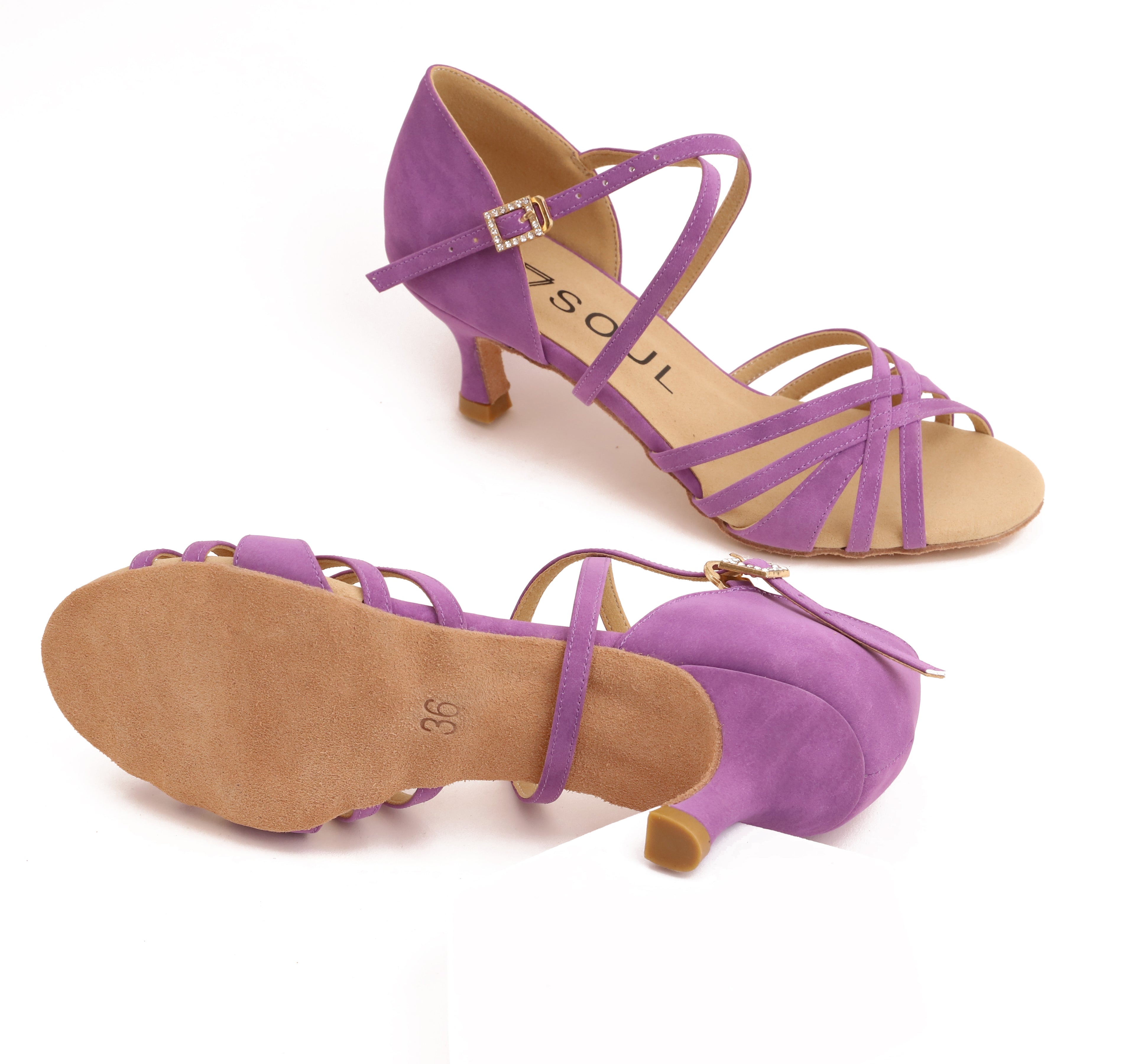 Stella - Violett Mikrofaser 5,5 cm Elite Flare