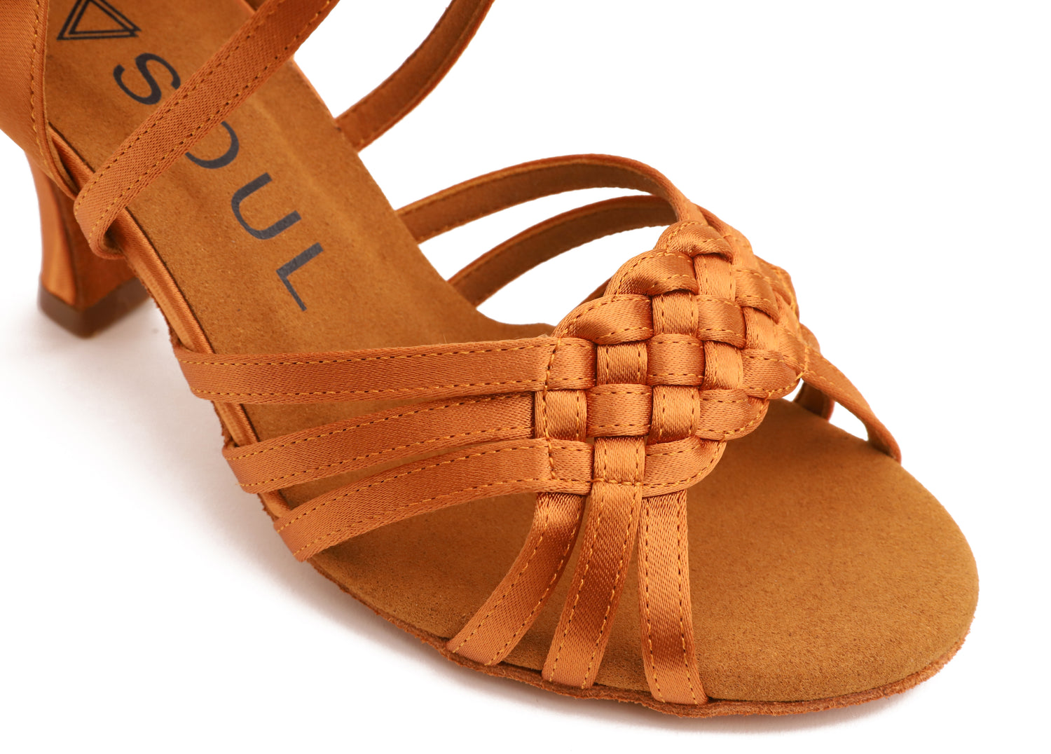 Pro Set - Sahara - Tan Satin 7,5 cm Flare