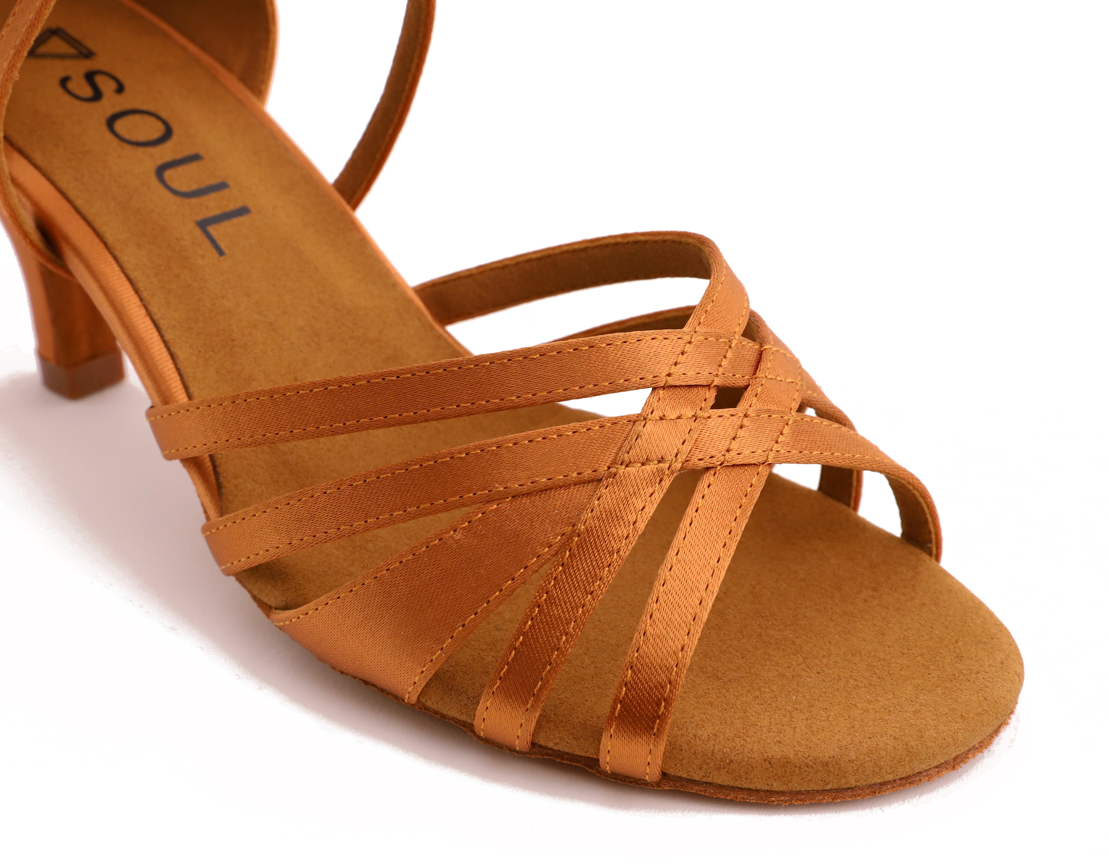 Pro Set - Stella - Tan Satin 6,5 cm Slim