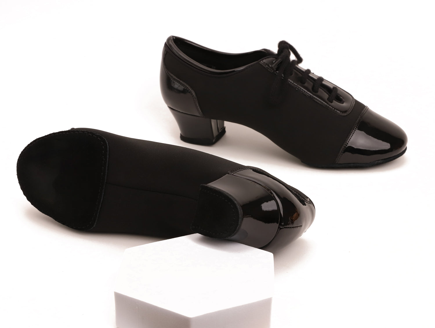 Fusion - Schwarz Patent/ Neopren 4,5 cm