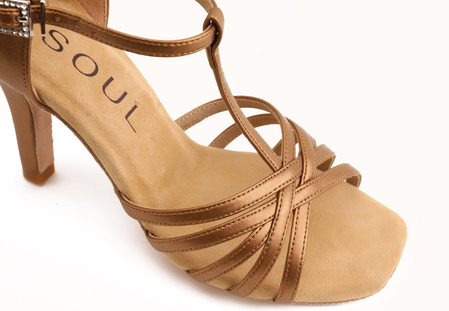 Mokka - Bronze Leder 8,5 cm Slim