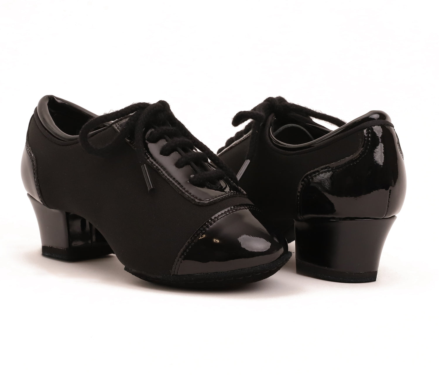 Fusion Mini - Schwarz Patent/ Neopren 4 cm