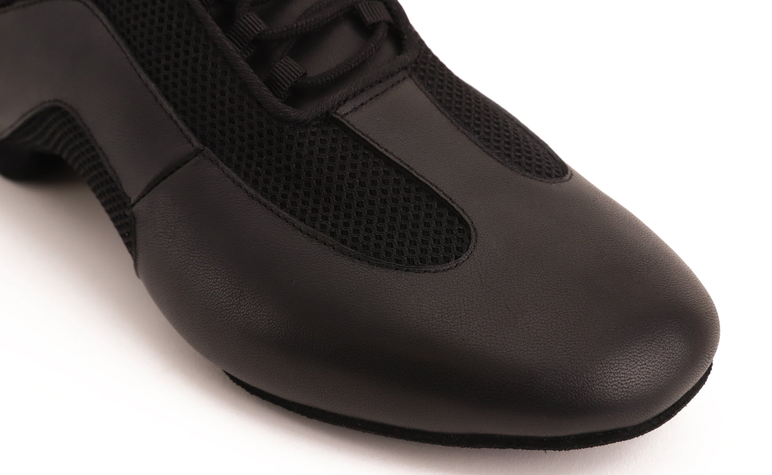 Jazz - Schwarz Air Mesh & Leder 1 cm