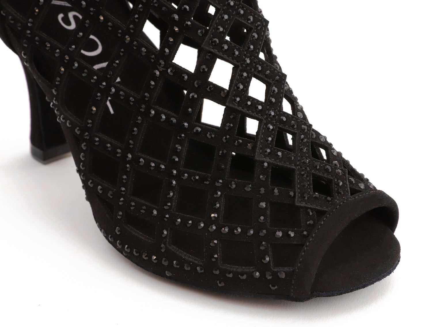 Kantara - Schwarz Mikrofaser 8,5 cm Flare