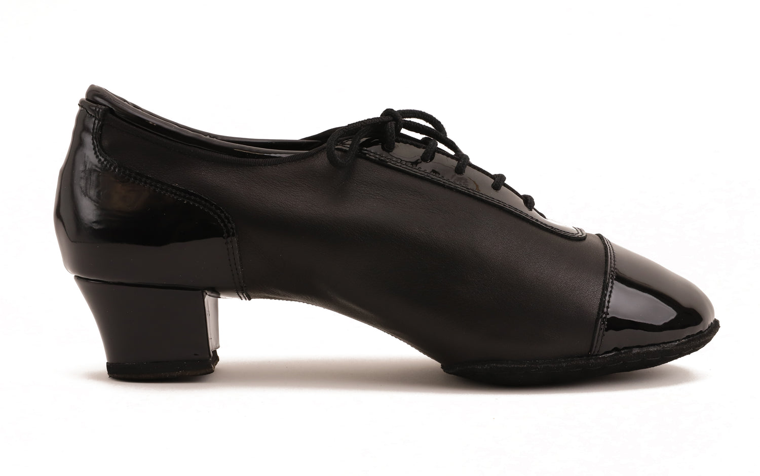 Fusion - Schwarz Leder &amp; Patentleder 4,5 cm