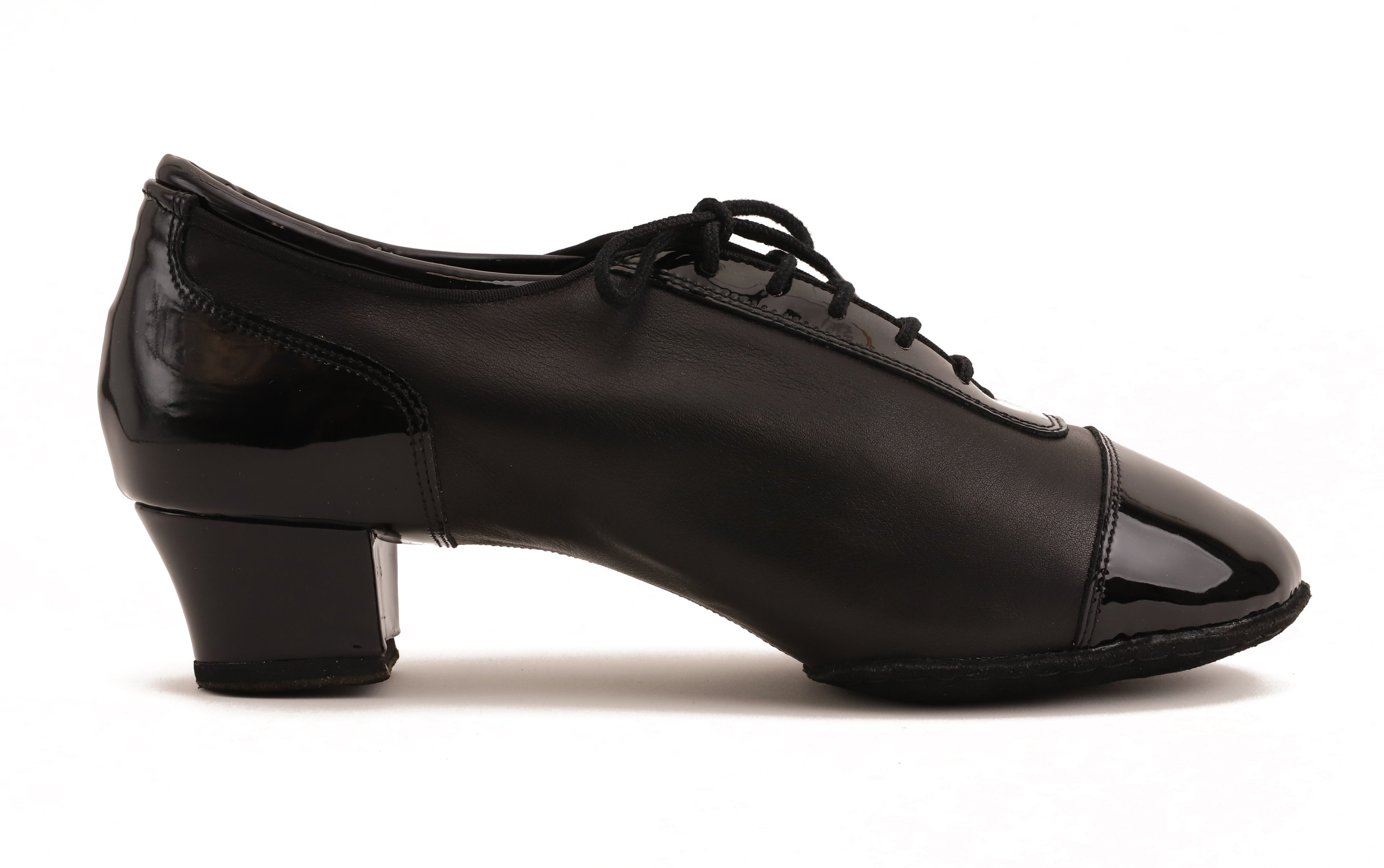 Fusion - Schwarz Leder &amp; Patentleder 4,5 cm