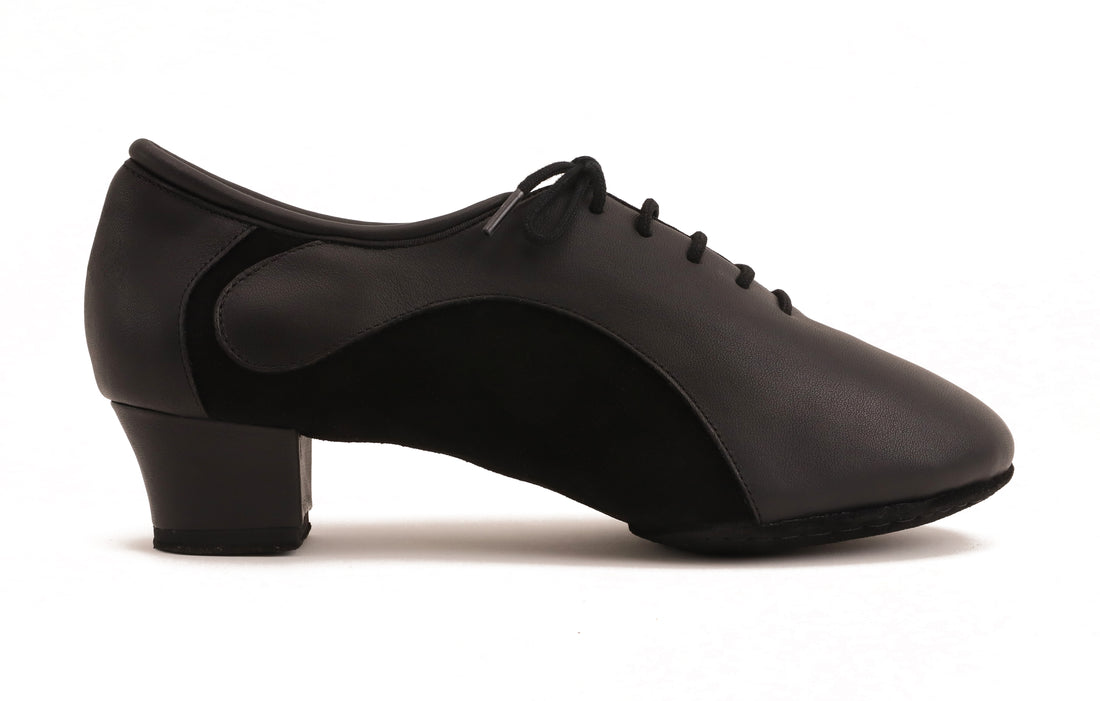 Contour - Schwarz Leder & Wildleder 4,5 cm
