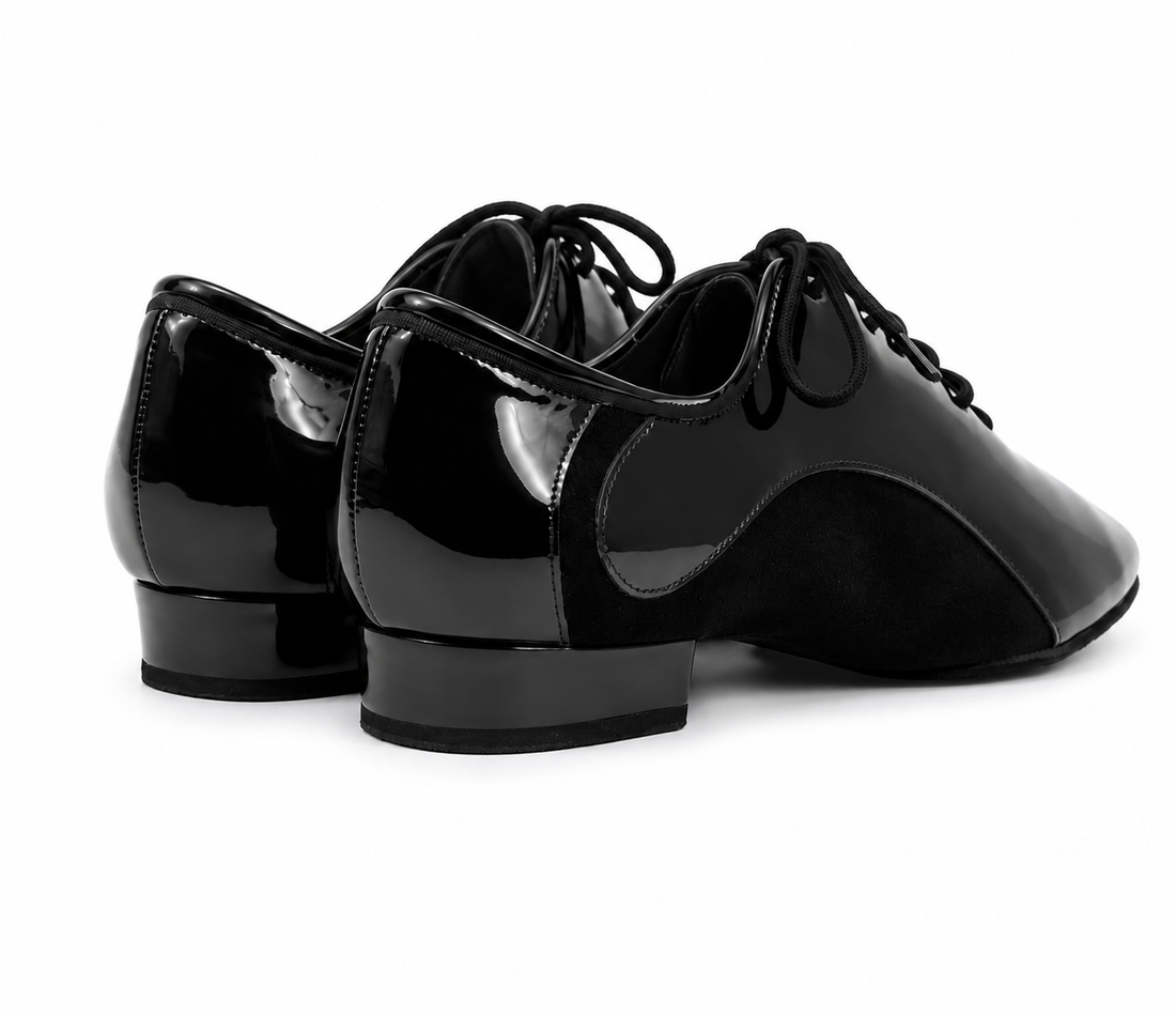 Contour - Schwarz Patent &amp; Wildleder 2,5 cm