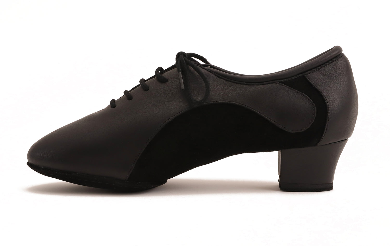 Contour - Schwarz Leder &amp; Wildleder 4,5 cm