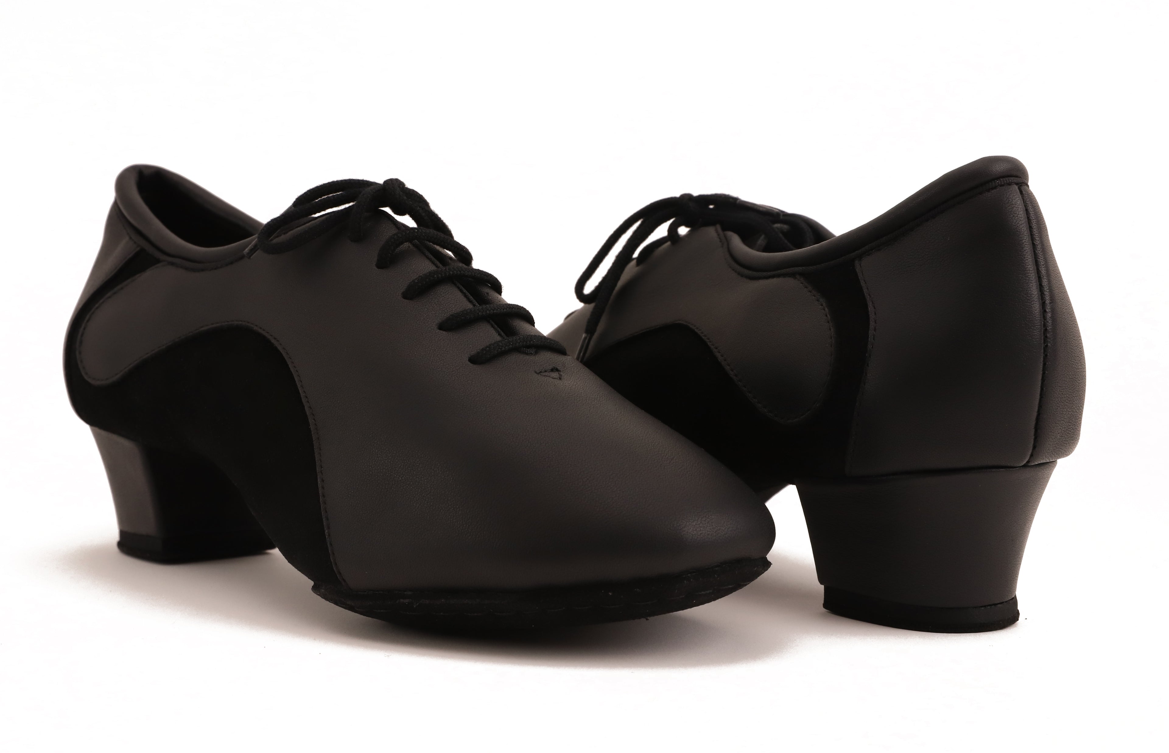 Contour - Schwarz Leder &amp; Wildleder 4,5 cm