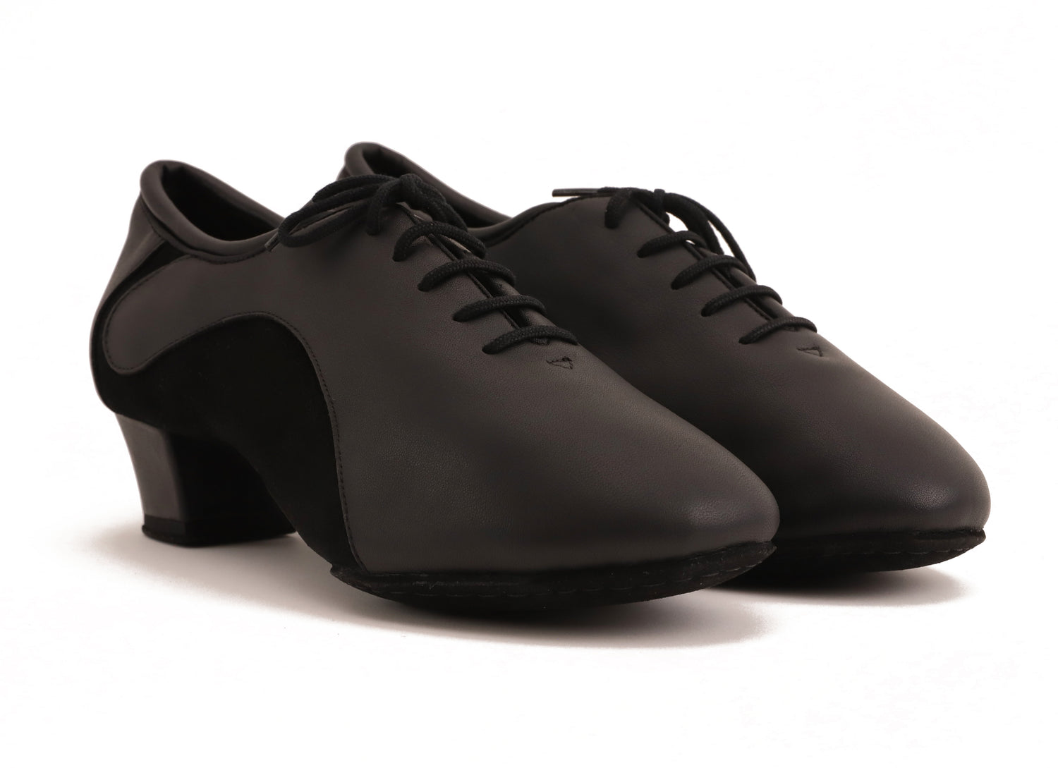 Contour - Schwarz Leder &amp; Wildleder 4,5 cm
