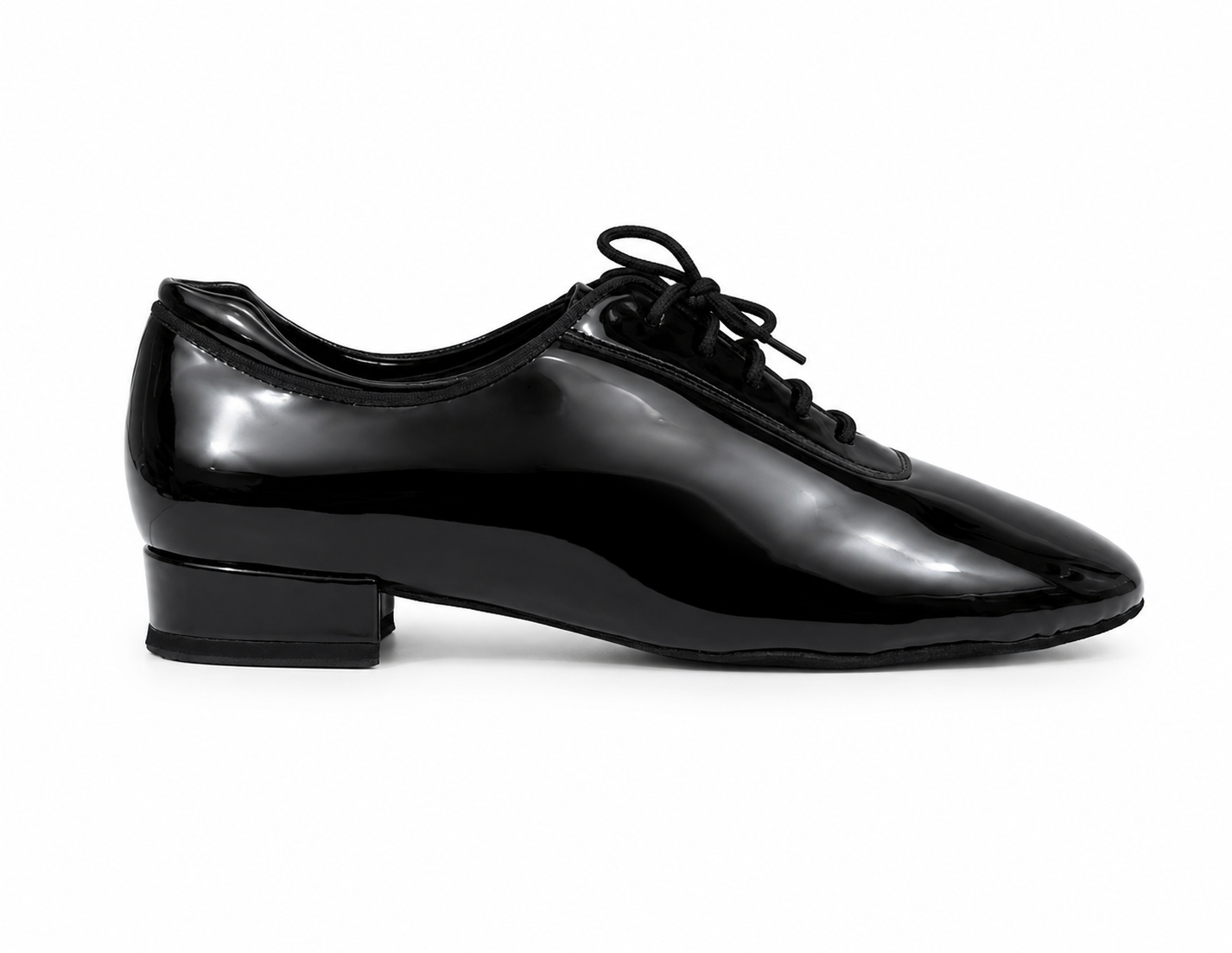 Gloss – Schwarz Patentleder 2,5 cm (Full Sole)