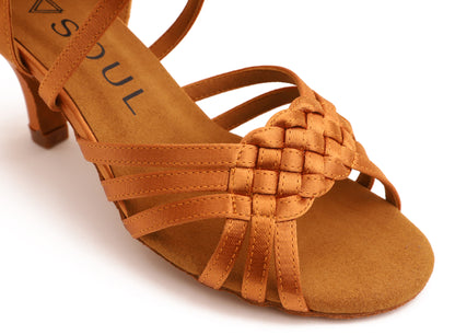 Pro Set - Sahara - Tan Satin 6,5 cm Slim