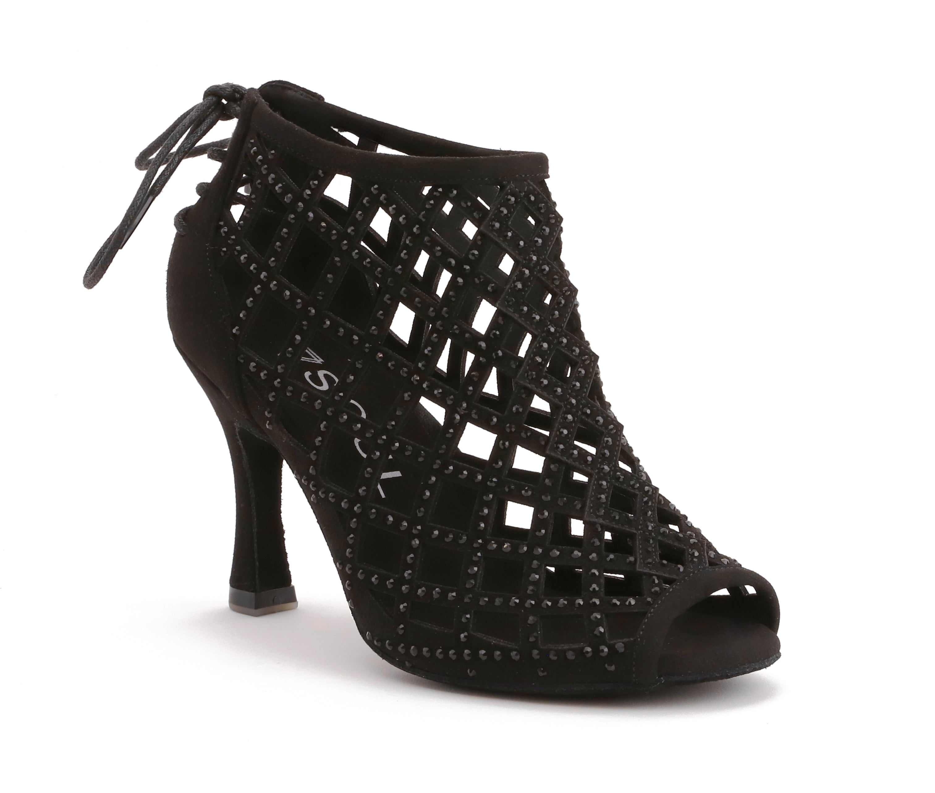Kantara - Black Microfiber 8.5 cm Flare