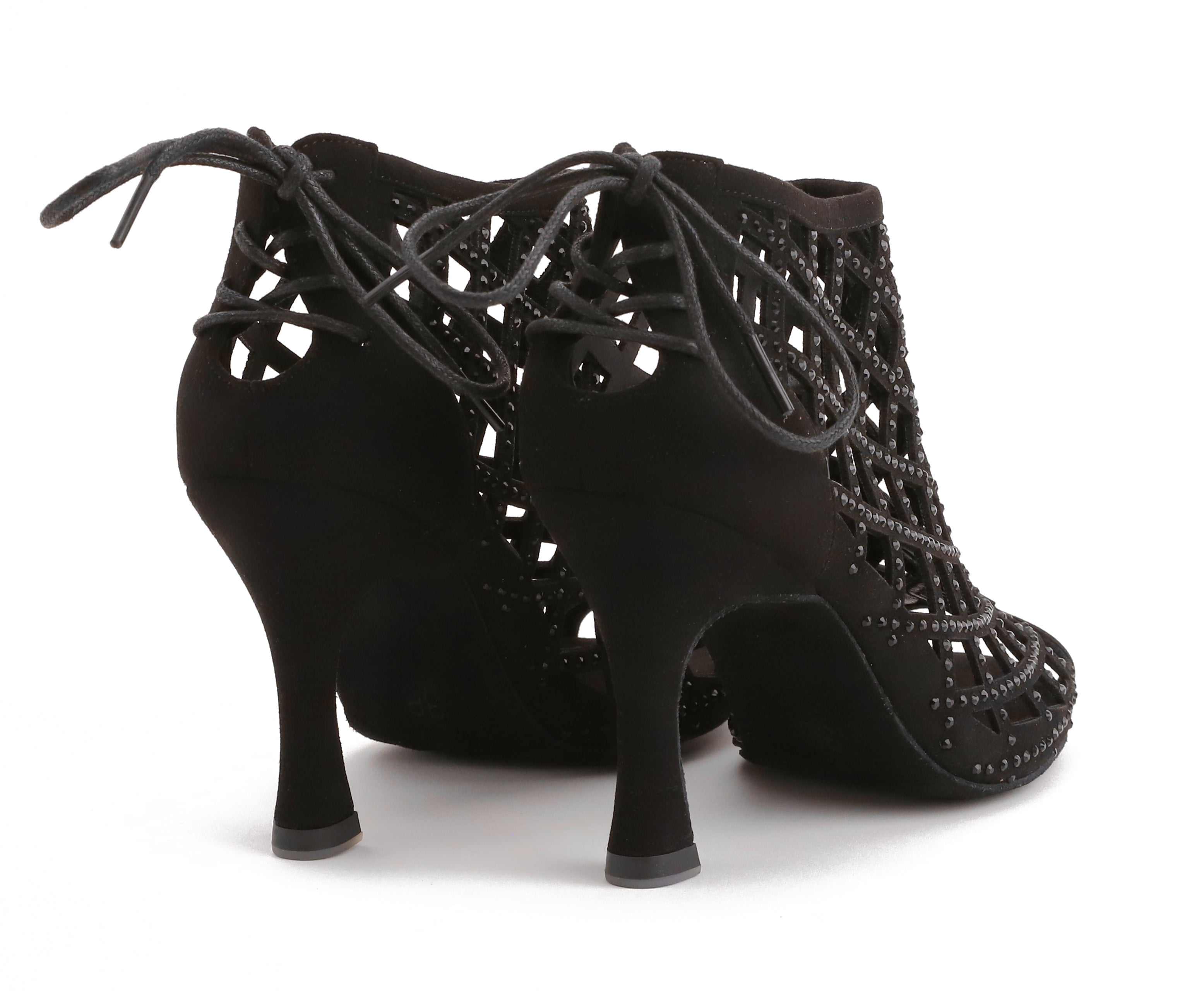 Kantara - Black Microfiber 8.5 cm Flare