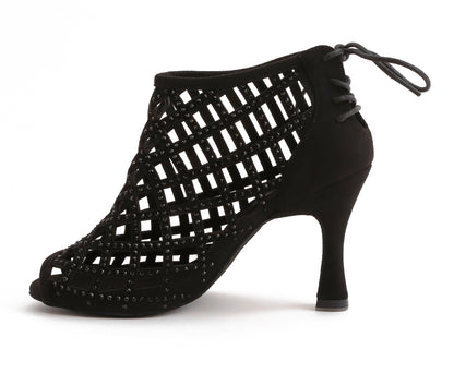 Kantara - Black Microfiber 8.5 cm Flare
