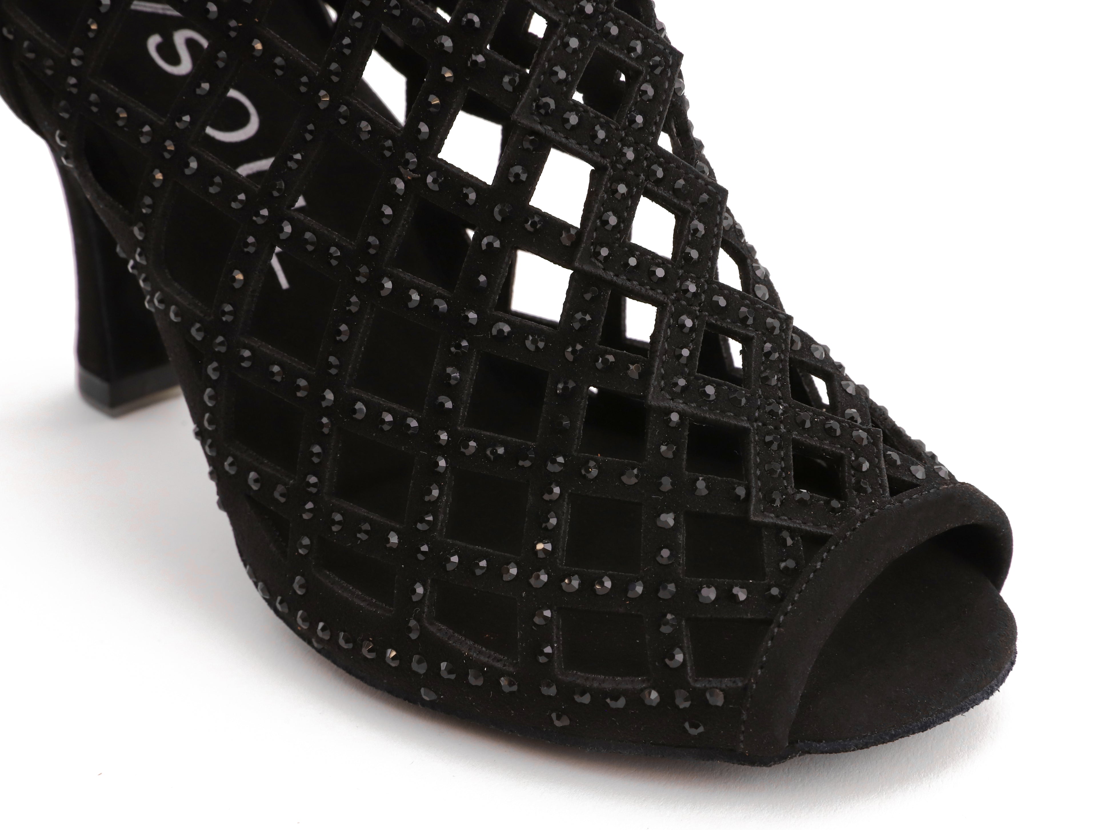 Kantara - Black Microfiber 8.5 cm Flare